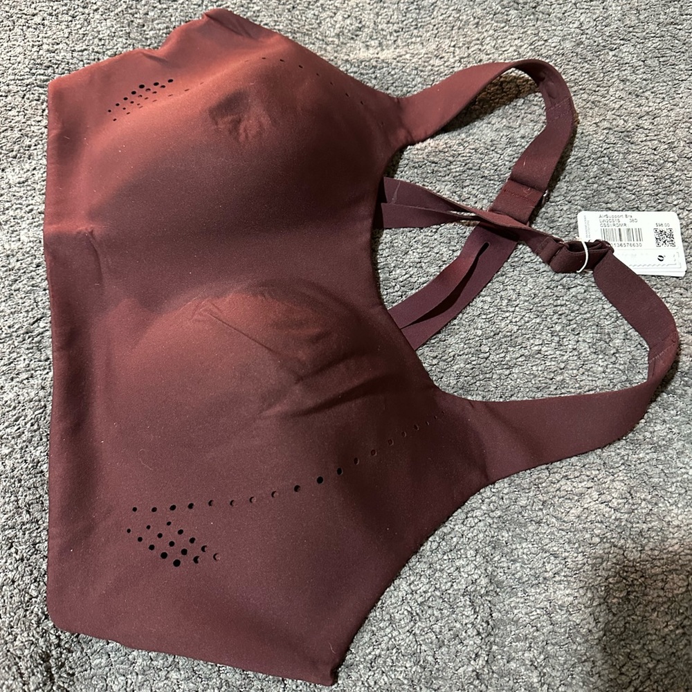 Lululemon Airsupport Bra with Wide Straps and Racerback Design